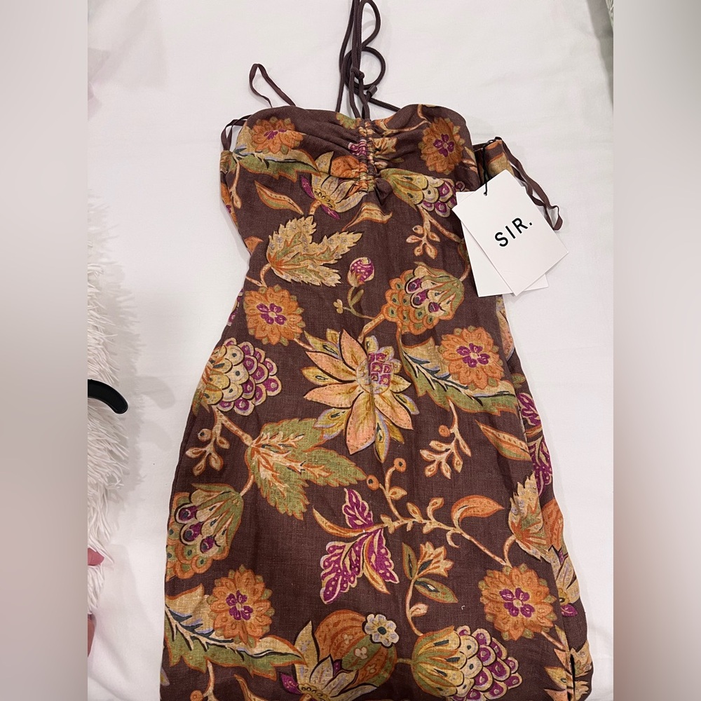 SIR. Josefina Corded Midi Dress